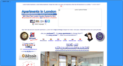 Desktop Screenshot of londonapartmentservice.com
